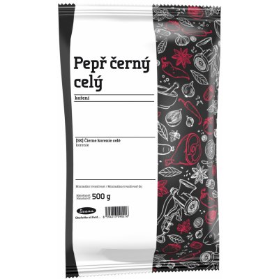 Drana Pepř černý celý 500 g – Hledejceny.cz