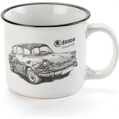 decoDoma Keramický hrnek ŠKODA 1000 MB 480 ml – Zboží Dáma