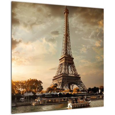 Obraz - Eiffelova věž, Paříž, Francie, jednodílný 50x50 cm