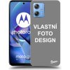 Pouzdro a kryt na mobilní telefon Motorola Picasee silikonové Motorola Moto G54 5G - Vlastní design/motiv čiré