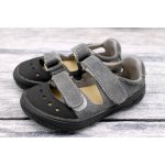 Jonap Fela šedá sandále barefoot – Zboží Mobilmania