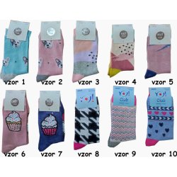 Yoclub SK 06 Dívčí ponožky Vzor 7