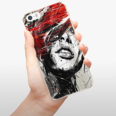 Pouzdro iSaprio Sketch Face - iPhone 5/5S/SE