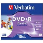 Intenso DVD-R 4,7GB 16x, slimbox, 10ks (4101652) – Zboží Živě