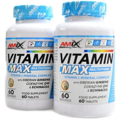 Amix Performance Vitamin Max Multivitamin 2 x 60 tablet – Hledejceny.cz