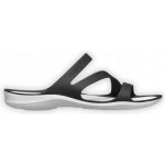 Crocs Swiftwater Sandal W 203998-066 Black/white – Zboží Dáma