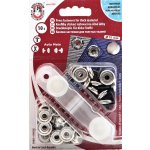 Kohinoor Druky kovové 15 mm, modročerné – Zboží Dáma