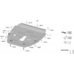 Kryt pod motor a převodovku RENAULT MASTER III Bus (JV) - Plech - – Hledejceny.cz