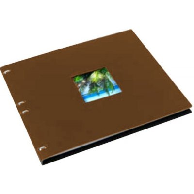 FotoDarky.cz Fotokniha 20x30cm, Kůže hnědá, 32 stran – Hledejceny.cz