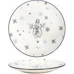 HIT Keramický jídelní talíř 26,5cm sněhulák – Zboží Dáma