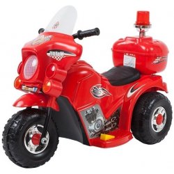Mamido elektrická motorka Policie červená
