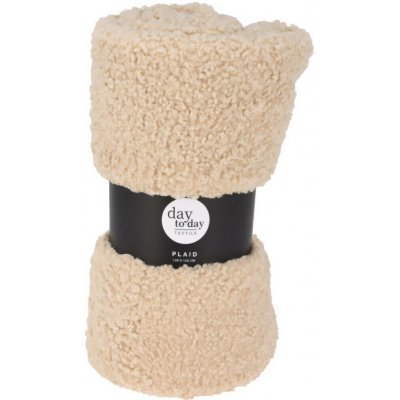 Home Styling Collection Tlustá deka boucle TEDDY béžová 150x120 – Zboží Mobilmania