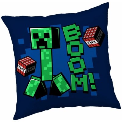 Jerry Fabrics Polštář Minecraft Jolly Boom 40x40 – Zboží Dáma