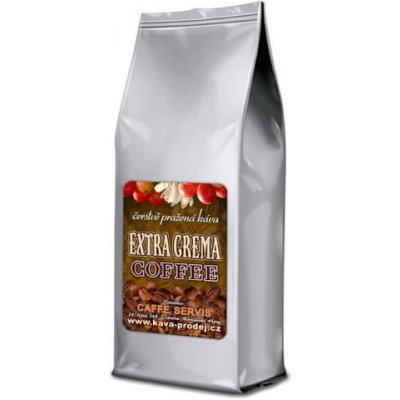 Puro káva EXTRA CREMA 80% Arabica 20% Robusta mletá na Espresso a moka kávu 250 g – Zboží Mobilmania