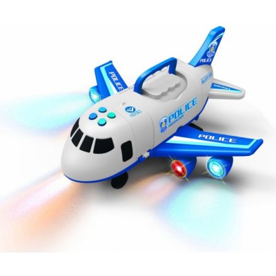 Alltoys Policejní letadlo s otevíracím nákladním prostorem – Zboží Dáma