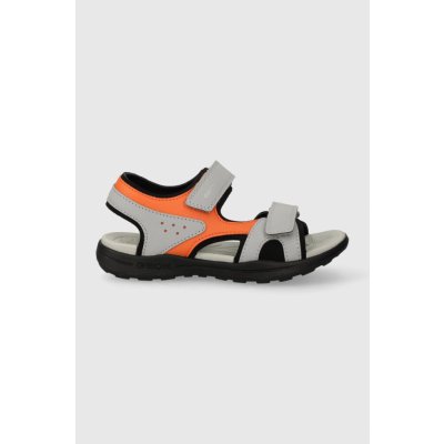 Geox J Vaniett Boy J455XC 015CE C0036 Grey/Orange – Zboží Mobilmania