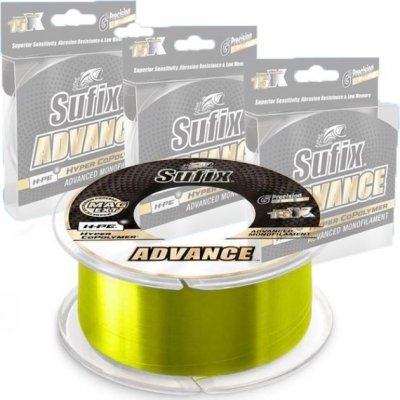 Sufix Advance žlutá 300m 0,18mm 3,4kg – Hledejceny.cz