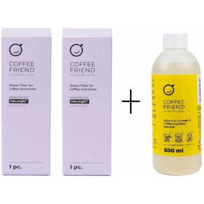 Coffee Friend DeLonghi 2 ks + odvápňovač Coffee Friend 500 ml – Zboží Dáma