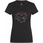 Imperial Dámské triko Love černé – Zboží Dáma