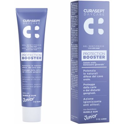 Curasept Daycare Booster Junior dětská zubní pasta 50 ml