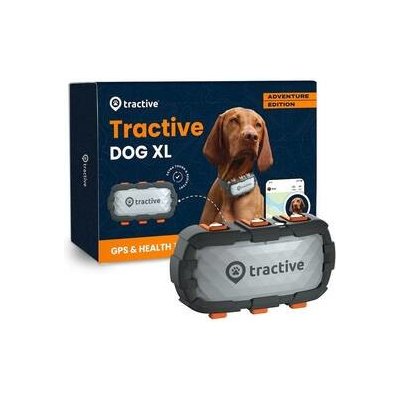 Tractive DOG XL – Adventure Edition (TRDOG4XLRUG) šedý
