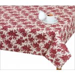 Bellatex ubrus bordó květ 120x140cm – Zboží Dáma