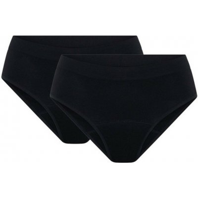 Modibodi menstruační kalhotky Soft Stretch Seamless Bikini Brief Moderate 2 ks – Sleviste.cz
