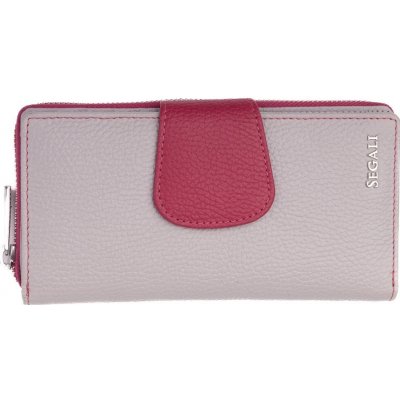 Segali Dámská kožená 7617 B grey/viva magenta – Zboží Mobilmania