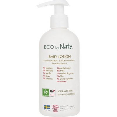 Eco by Naty Baby tělové mléko 200 ml