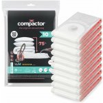 Compactor Sada 10 ks vakuových úložných sáčků Compactor Bag Aspispace M 70 litrů, 55 × 90 cm – Zboží Mobilmania