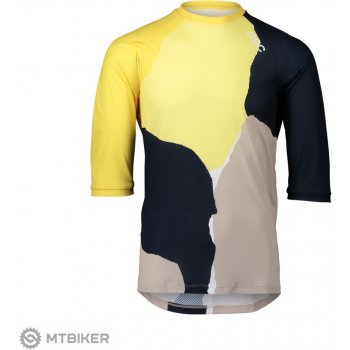 POC MTB Pure 3/4 Color Splashes Multi Sulfur Yellow