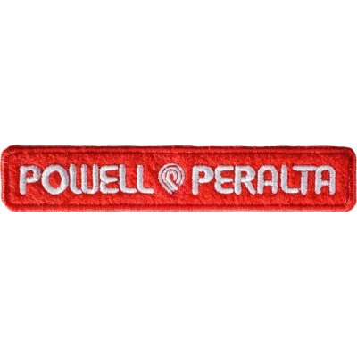 POWELL PERALTA STRIP PATCH Red 11 x 2 cm – Zbozi.Blesk.cz