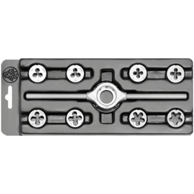 Bučovice Tools 340 129 Závitové kruhové čelisti v sadě MINI-1, HSS (M3 - M12) – Hledejceny.cz