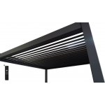 Lanit Plast hliníková bioklimatická pergola Premium Plus 3 x 3 m elektrická LG4091 – Sleviste.cz