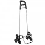 Springos Nákupní taška na kolečkách,šedá/černá – Hledejceny.cz