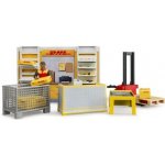 Bruder 62251 bworld DHL shop s paletovým vozíkem – Zbozi.Blesk.cz
