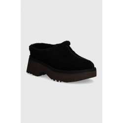 Ugg semišové papuče New Heights Cozy Clog 1162510.BLK černá