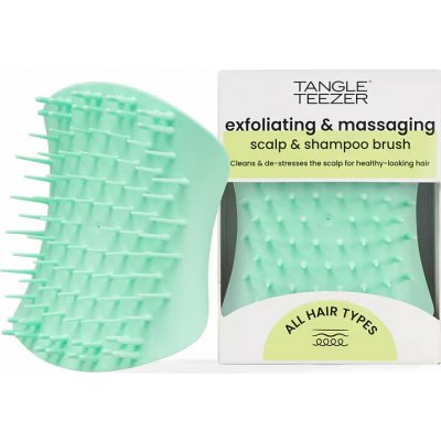 Tangle Teezer Scalp Brush Mint masážní exfoliační kartáč na pokožku hlavy – Sleviste.cz