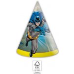 Procos Čepičky papírové Batman 6ks – Zboží Dáma