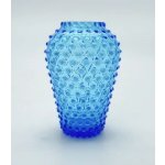 Váza 21cm – Hobnail – Ananas – akvamarin – Hledejceny.cz