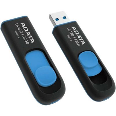 ADATA DashDrive UV128 32GB AUV128-32G-RBE – Zboží Živě