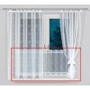 Záclona Dekorační vitrážová žakárová záclona AZURO 40 bílá 300x40 cm (cena za spodní díl) MyBestHome
