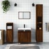 Koupelnový nábytek zahrada-XL hnědý dub 58 x 33 x 60 cm kompozitní dřevo