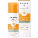 Eucerin Oil Control ochranný krémový gel na opalování na obličej SPF50+ světlý 50 ml