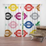 Sablio Závěs Metro: 2ks 140x250cm – Hledejceny.cz