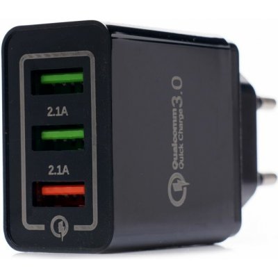 Kraft&Dele Kraft&Deleí KD1236 Síťová nabíječka Quick charge 3x USB – Zboží Živě