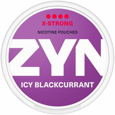 ZYN ICY BLACKCURRANT 11 mg 21 sáčků – Sleviste.cz
