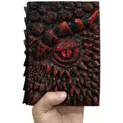 3D Zápisník „Dračí oko“ – Fantasy deník Barva: Modrá – Zboží Dáma