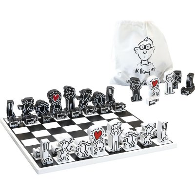 Vilac Moderní šachy Keith Haring – Hledejceny.cz