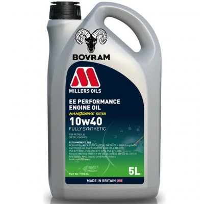 Millers Oils EE Performance 10W-40 5 l – Zbozi.Blesk.cz